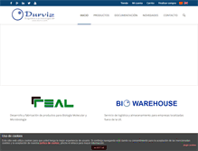 Tablet Screenshot of durviz.com